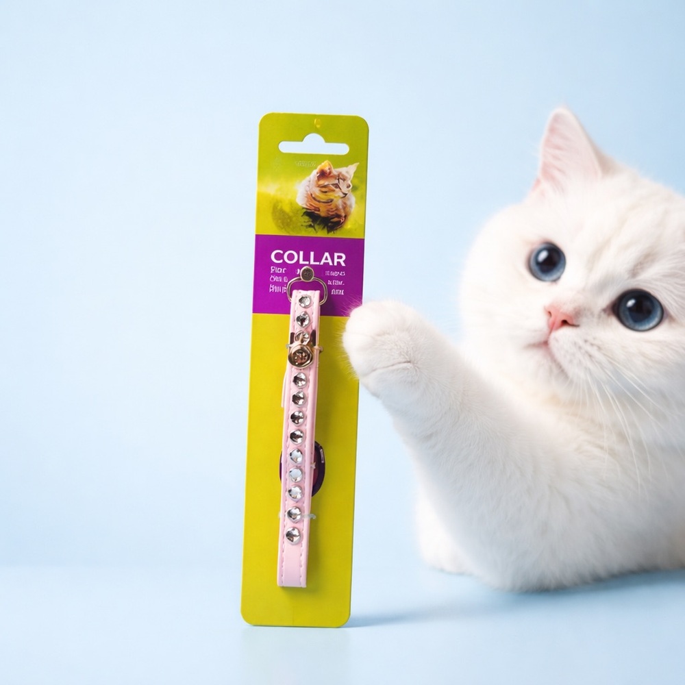 Vibrant Life Break Away Collar For Cats One Size 7-10 Inch Neck Female Cat
